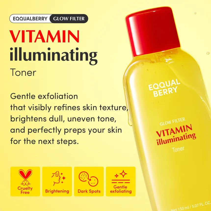 EQQUALBERRY - Vitamin Illuminating Toner