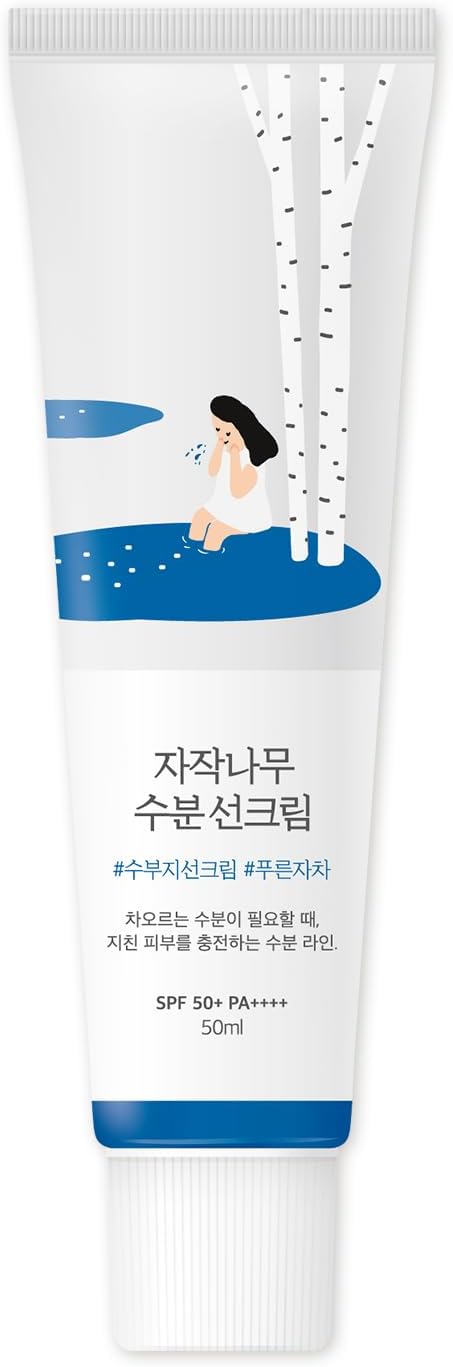 ROUND LAB - Protector Solar Físico Birch Juice Moisturizing Mild Up Sunscreen
