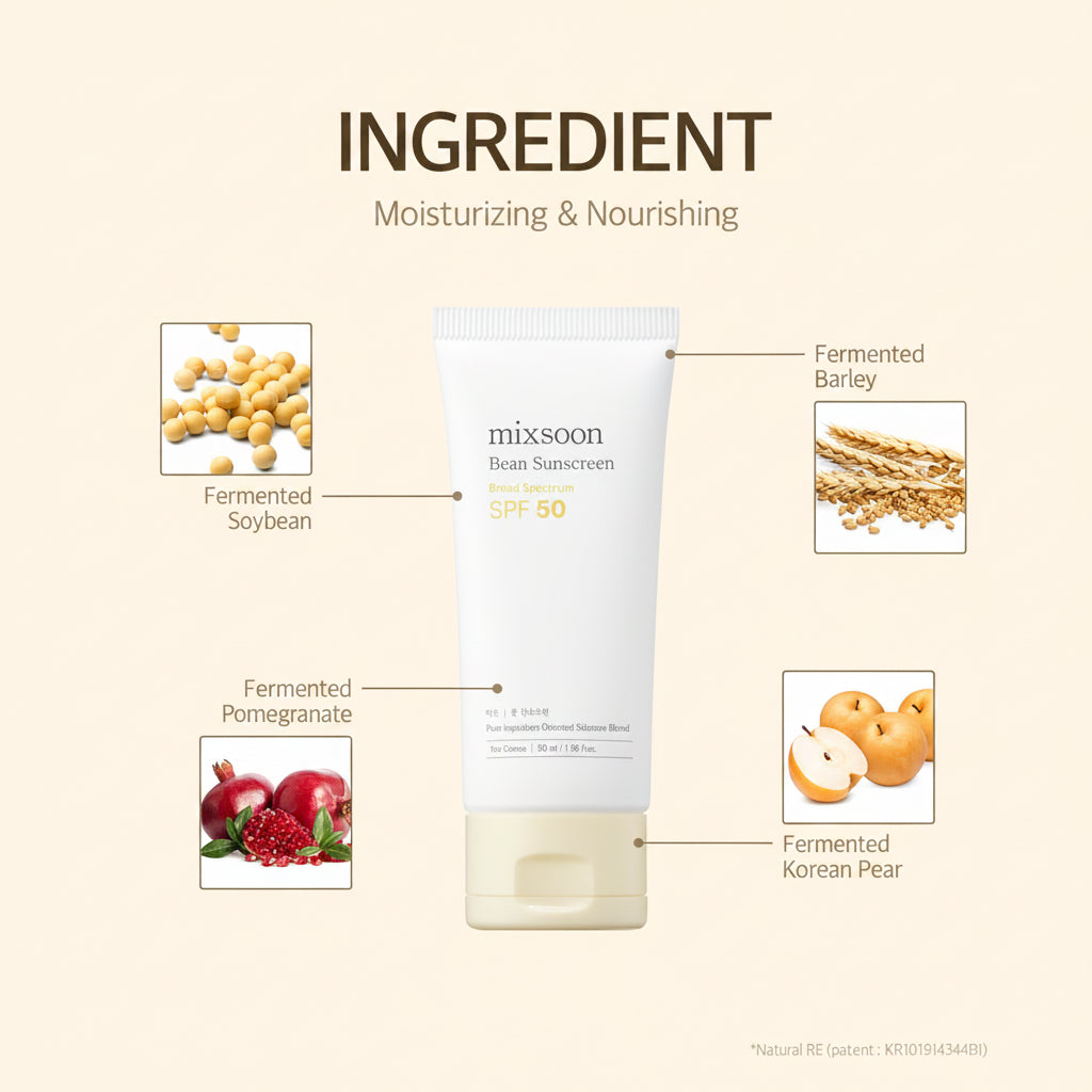 mixsoon - Bean Sun Serum | Protector solar 50 ml