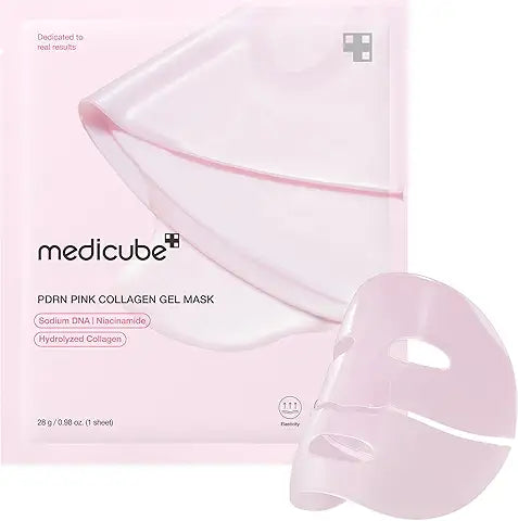 medicube - Mascarilla Facial PDRN Pink Collagen Gel Mask