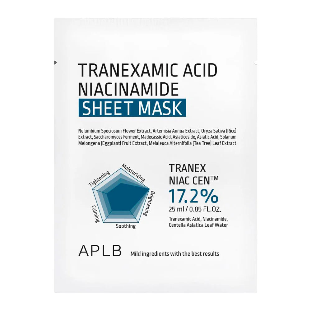 APLB - Tranexamic Acid Niacinamide Sheet Mask | Mascarilla 25 ml