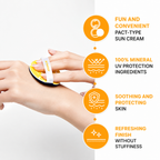 ATOPALM - Tok Tok Facial Sun Pact | Polvo compacto