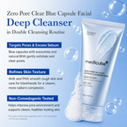 medicube - Zero Pore SA Clear Capsule Cleansing Foam | Espuma limpiadora 120 g