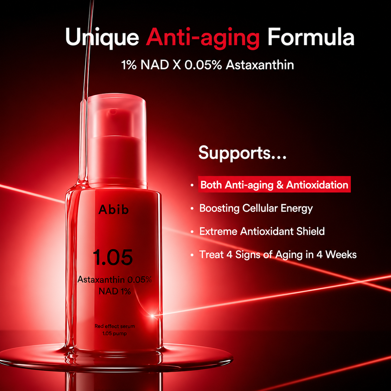 Abib - Red Effect Serum 1.05 Pump 30ml