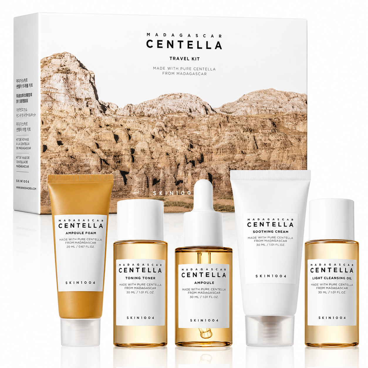 Skin1004 - Madagascar Centella Travel Kit | Kit de viaje