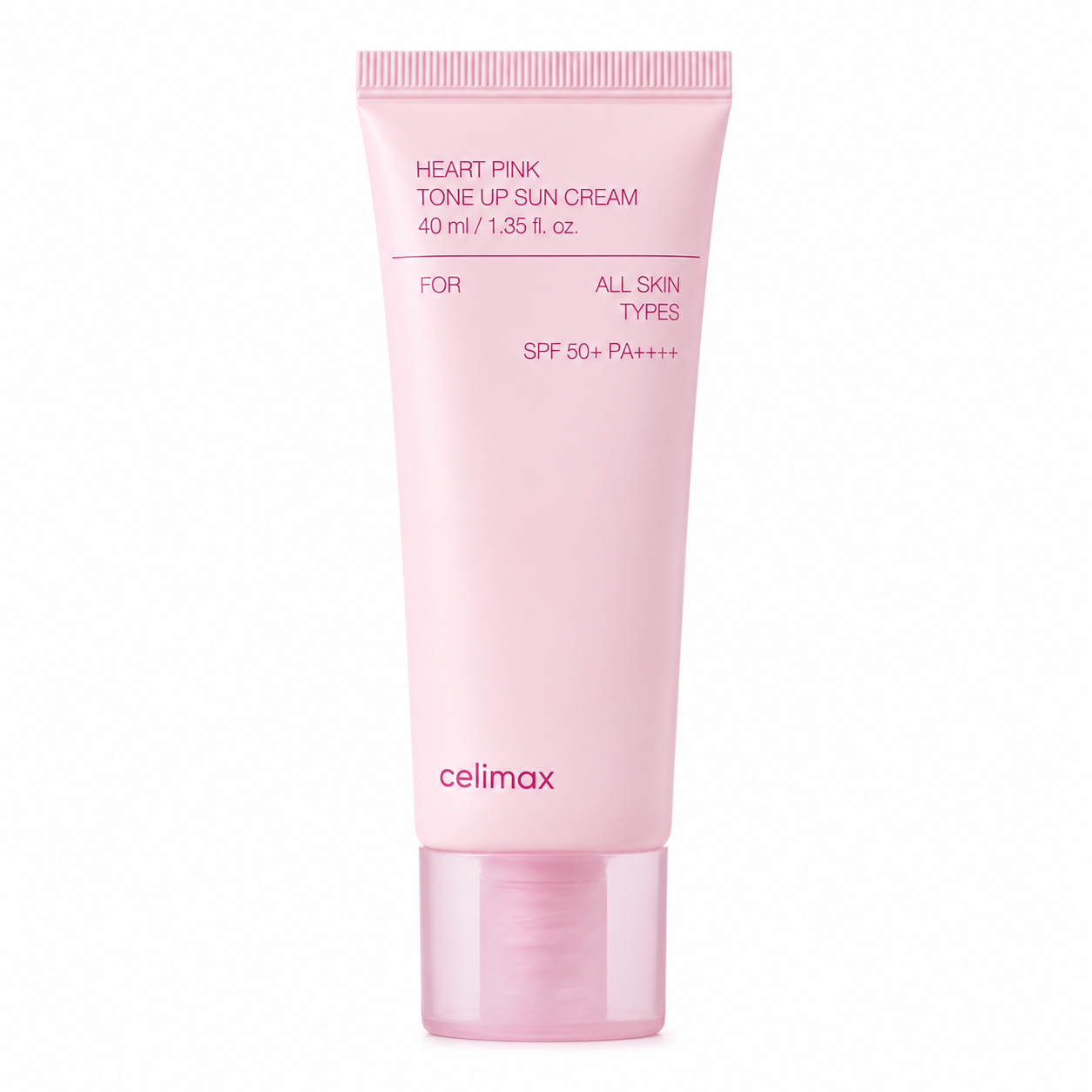 Celimax- Heart Pink Tone Up Sun Cream | Protector Solar Oil Control Color