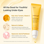 Medicube Kojic Acid Turmeric Vita Eye Gel Serum | Serum de ojos 30 ml
