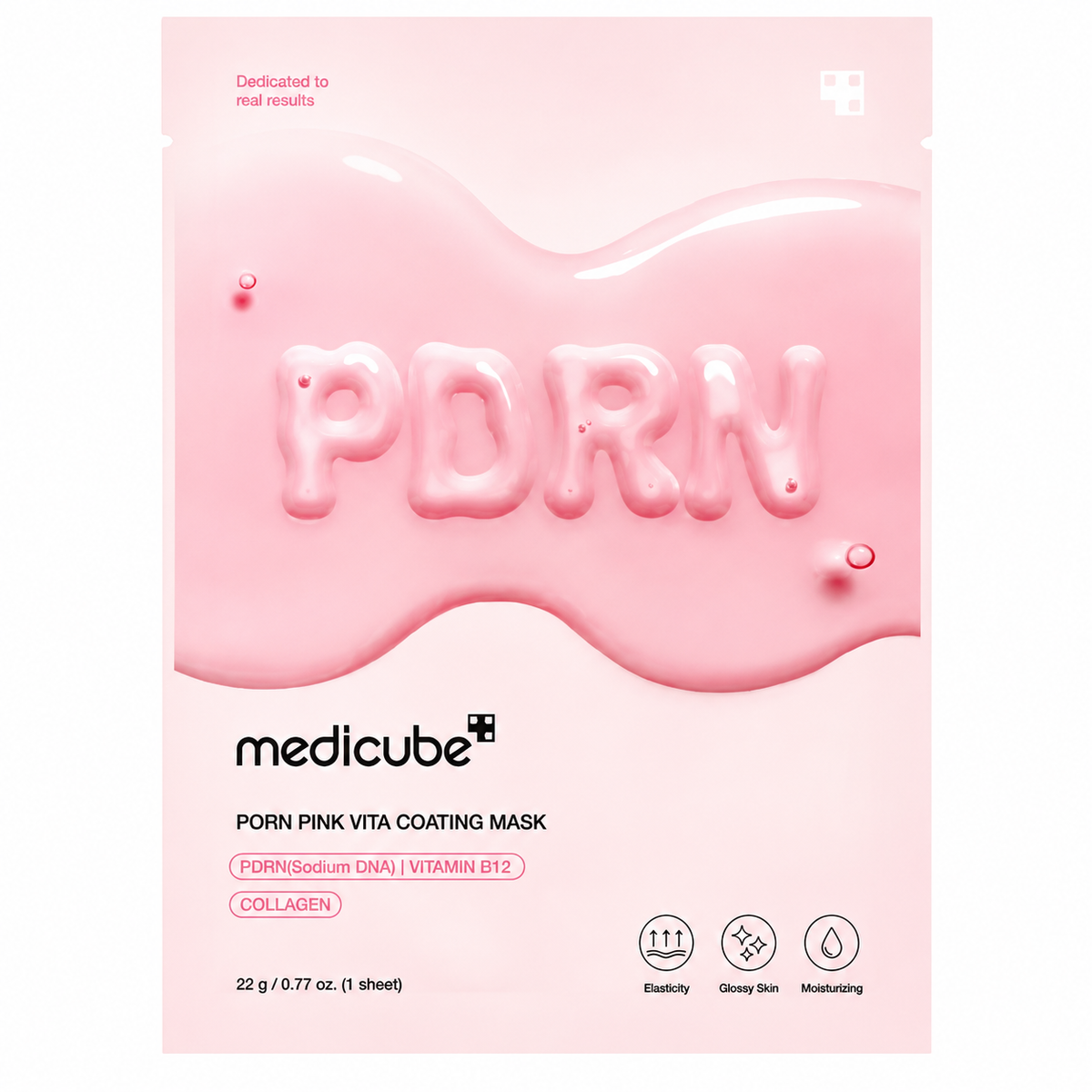 medicube - PDRN Pink Vita Coating Mask | 1 pieza