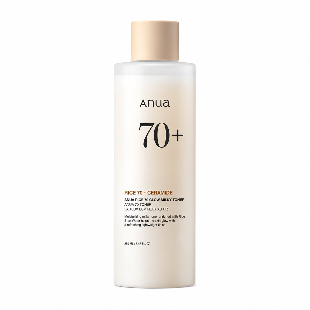 Anua - Rice 70 Glow Milky Toner | Tónico 250 ml