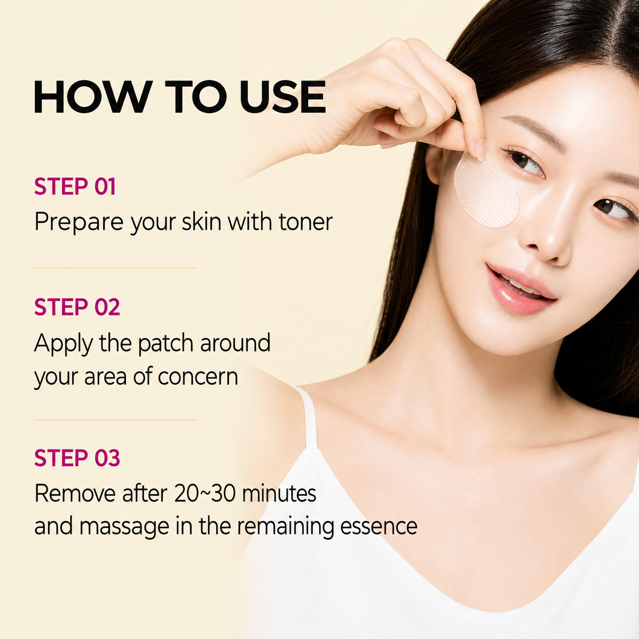 Dr. Melaxin - Cemenrete Calcium Volume Eye Patch | Parches para ojos
