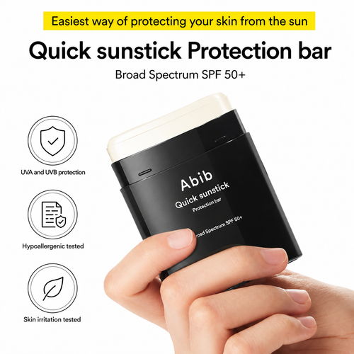 Abib - Quick Sunstick Protection Bar 22g | Barra Solar Facial