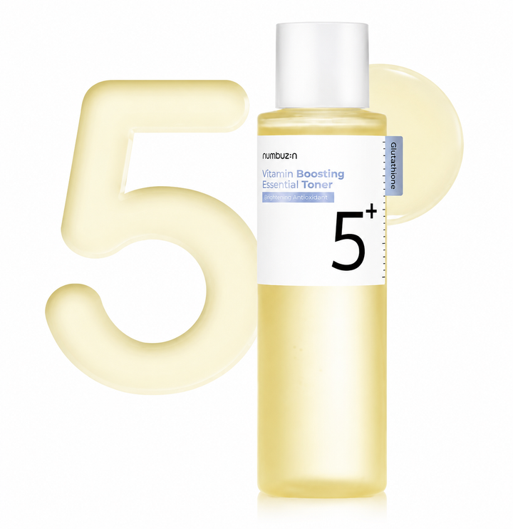 numbuzin - No.5+ Glutathione Vitamin Boosting Essential Toner | Tónico 200 ml