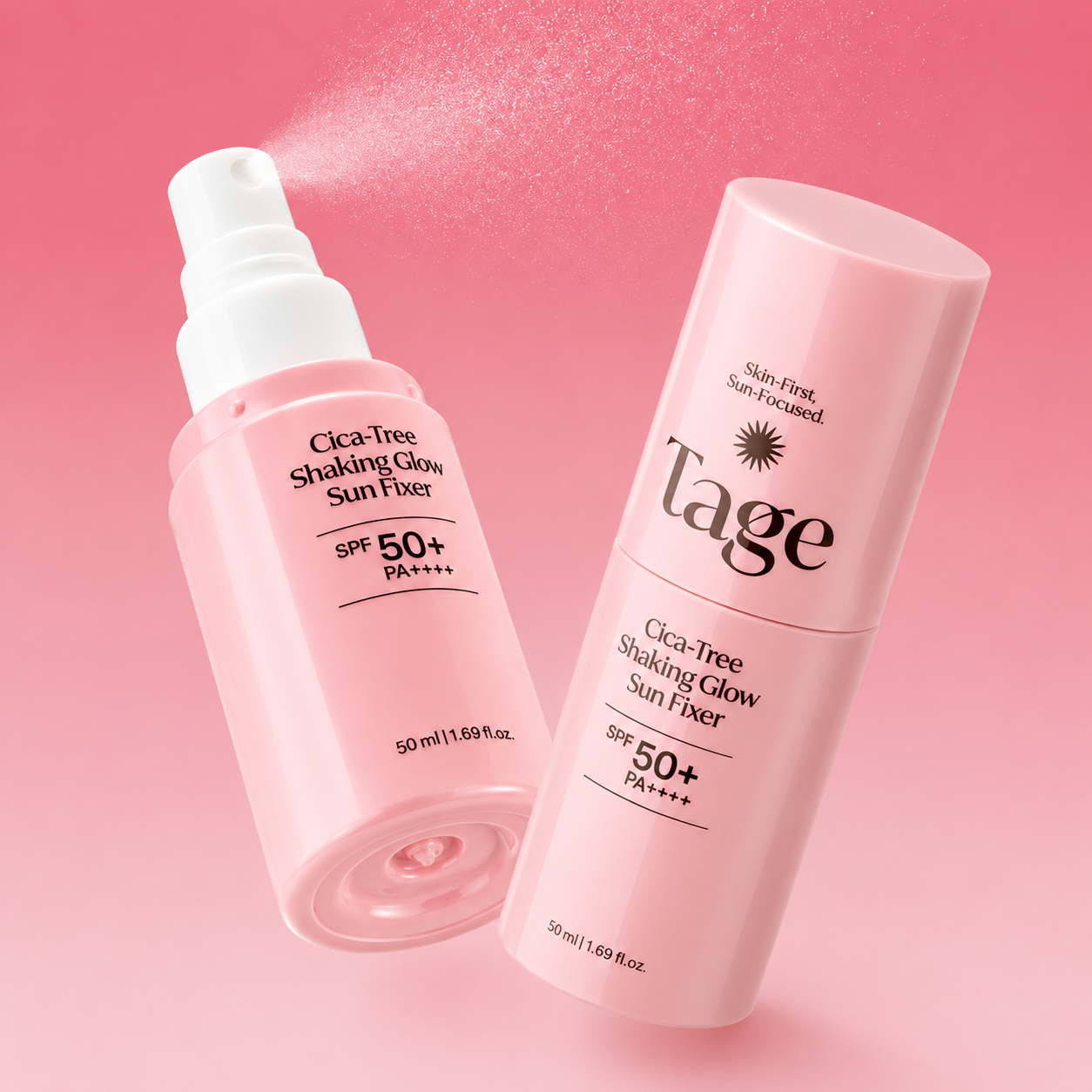 Tage - Cica Tree Shaking Glow Sun Fixer | Fijador  50 ml