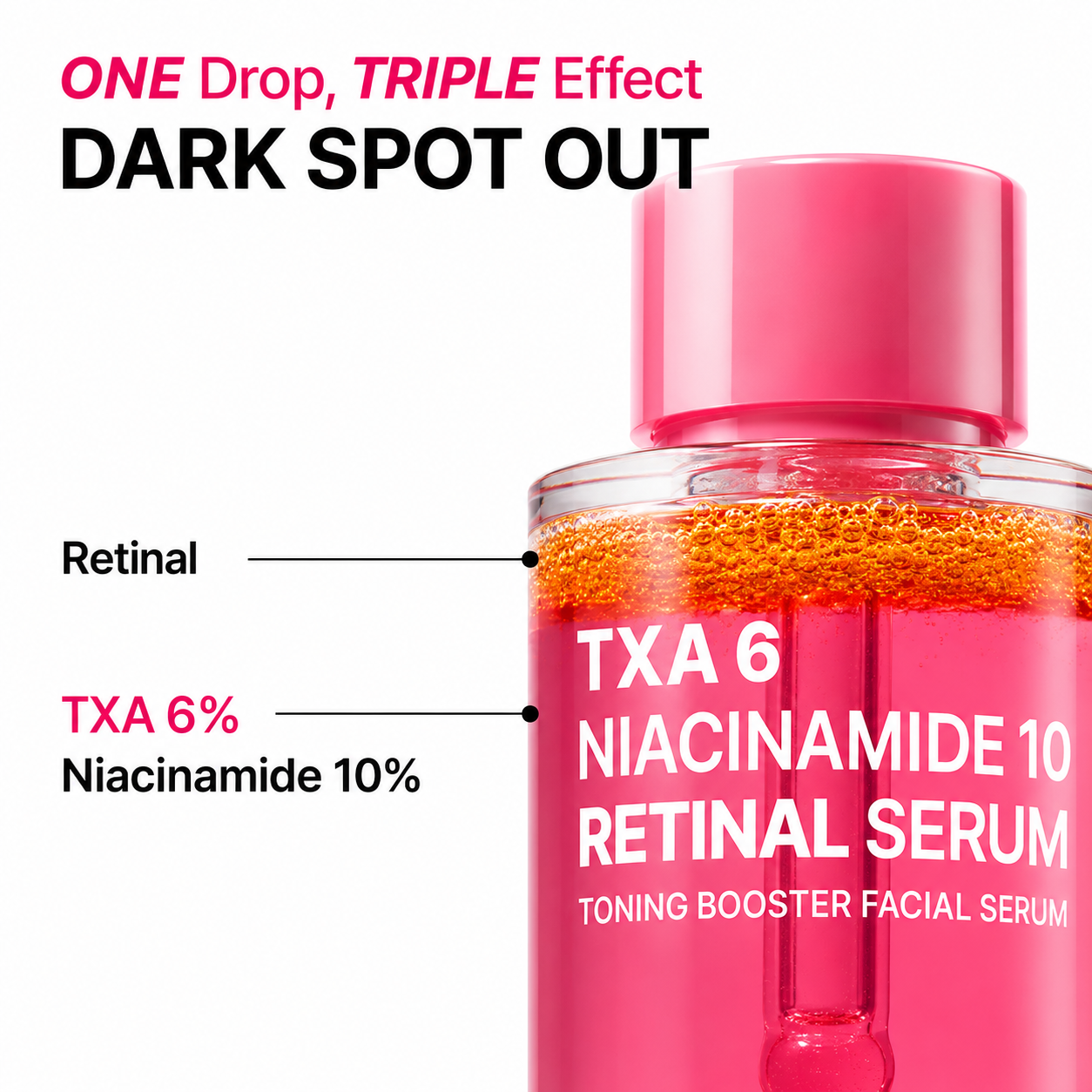 Purito SEOUL - TXA 6 Niacinamide 10 Retinal Serum | Sérum 30 ml