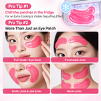 medicube - PDRN Pink Collagen Jelly Eye Mask | Mascarilla para ojos 6 pares