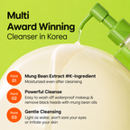 beplain - Mung Bean Cleansing Oil Jumbo | Aceite limpiador 200 ml