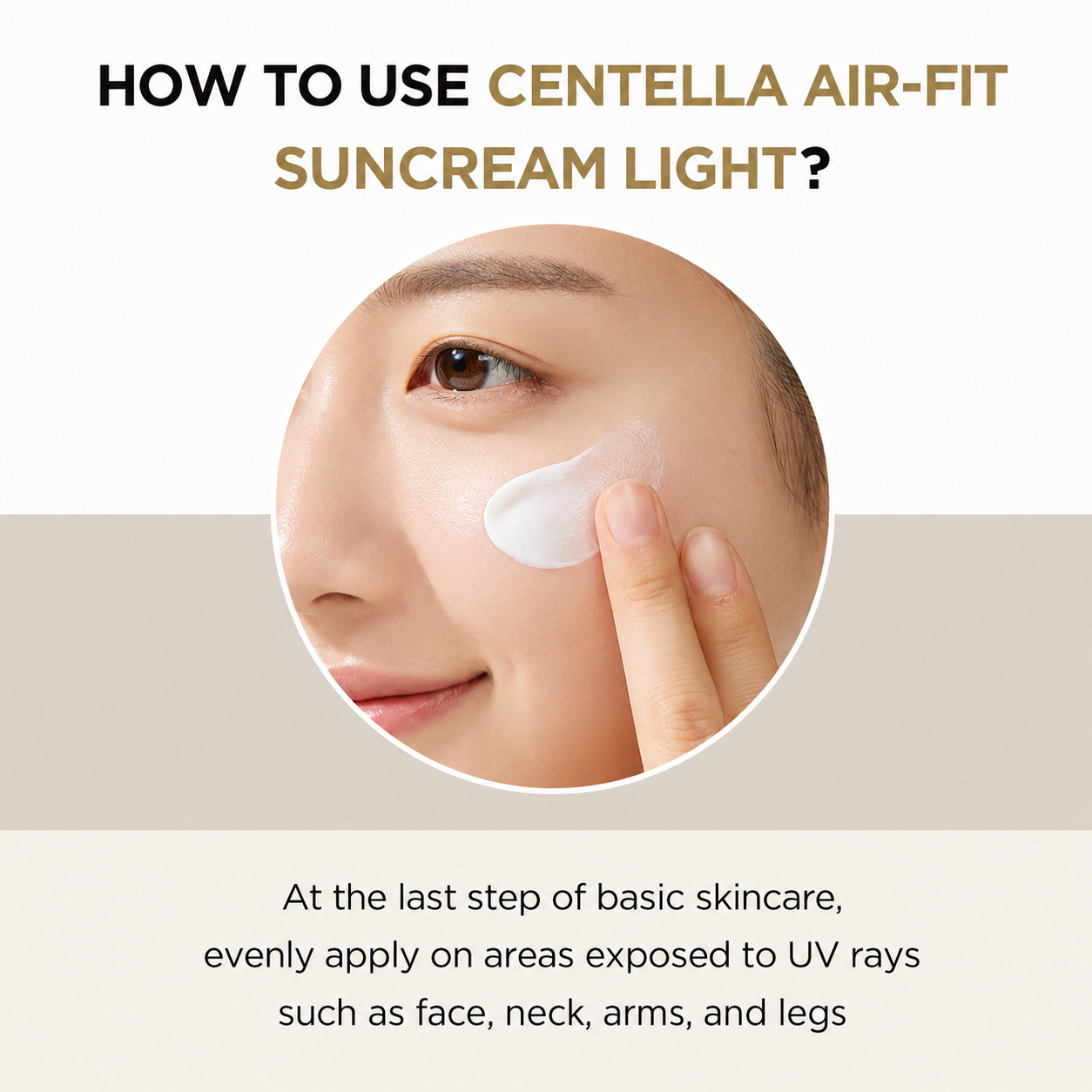 SKIN1004 - Madagascar Centella Air Fit Suncream Light | Protector solar 50 ml