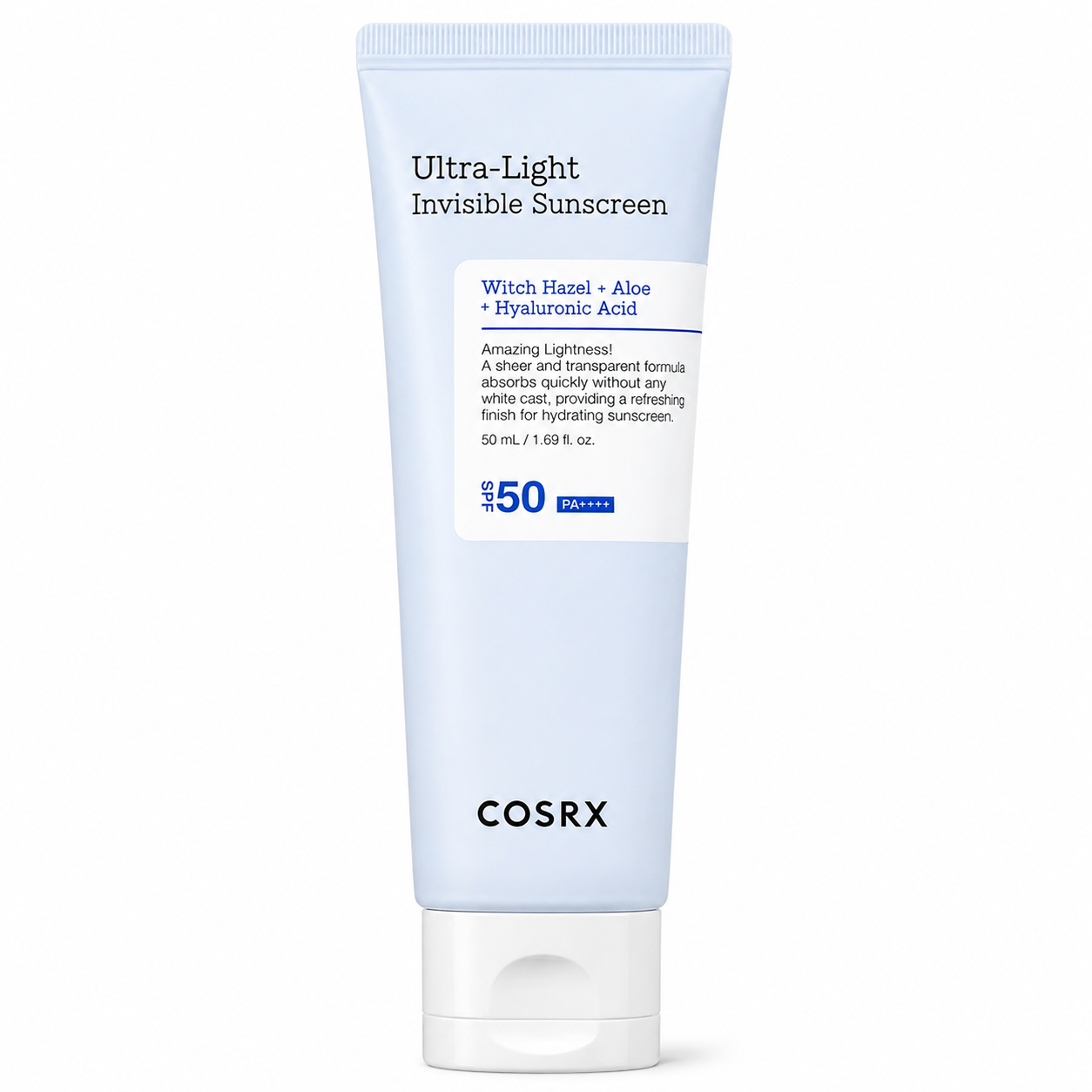 COSRX - Ultra Light Invisible Sunscreen | Protector solar 50 ml