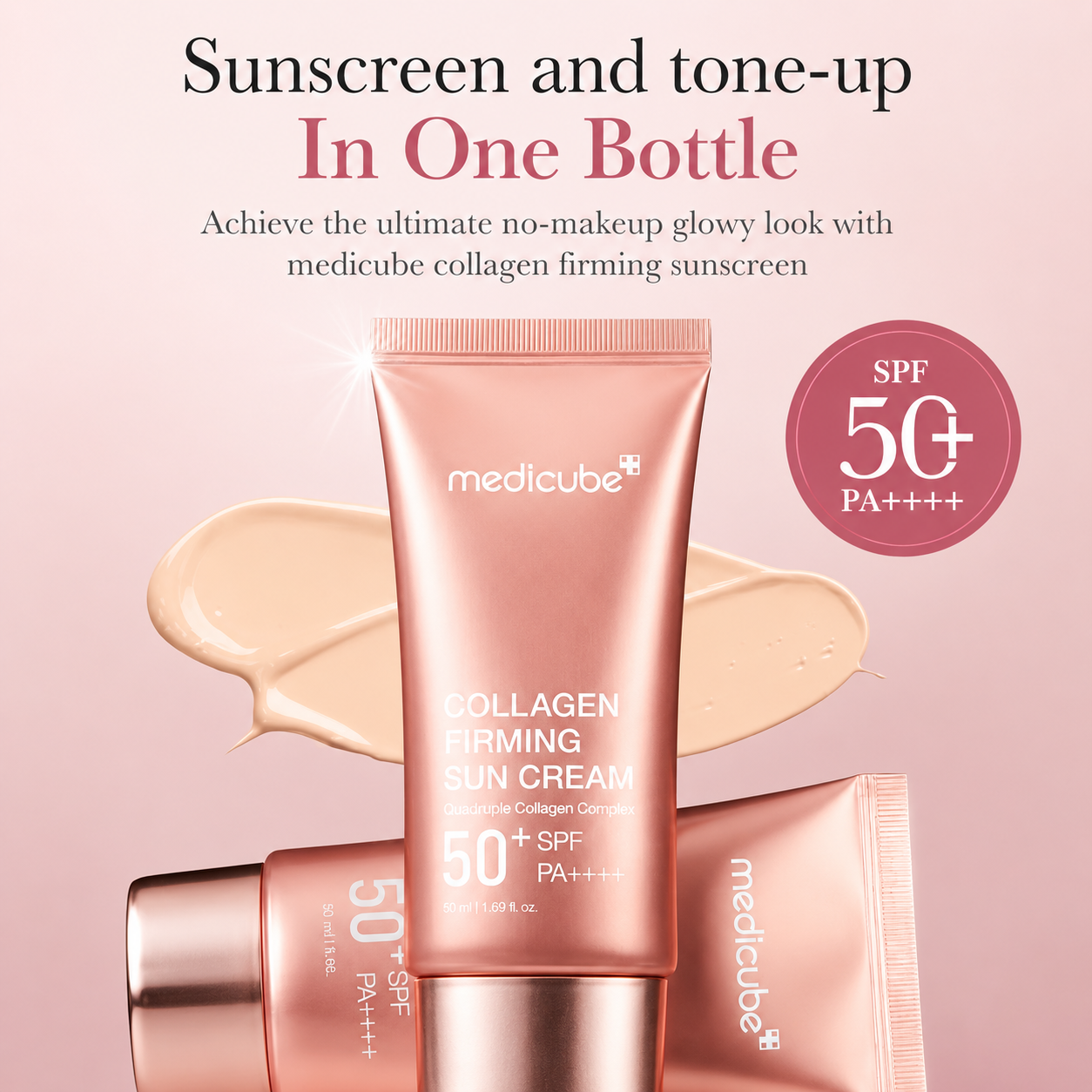 Medicube - Collagen Firming Sun Cream | Protector solar 50 ml