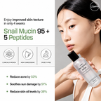 Jumiso - Snail Mucin 95 + Peptide Facial Essence | Esencia 140 ml
