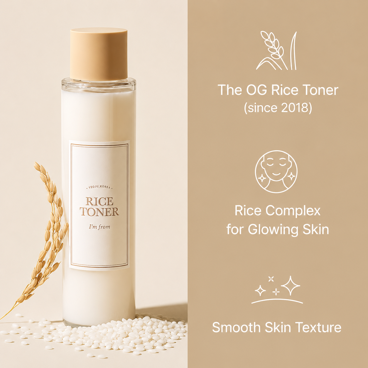 I´M FROM - I’m from Rice Toner | Tónico 150 ml