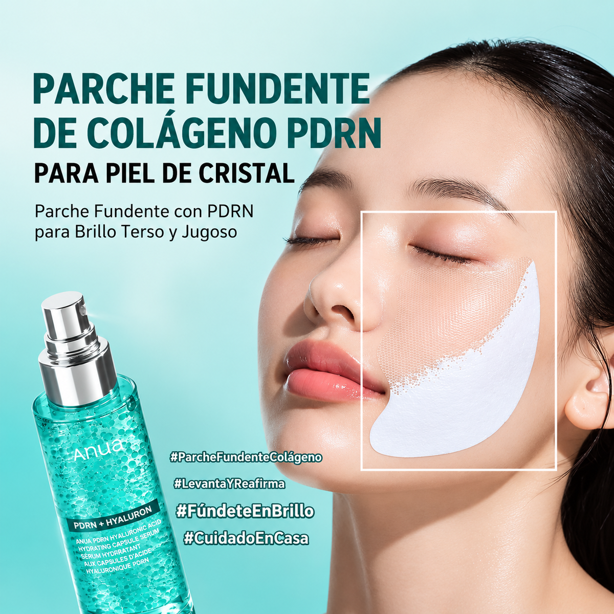 Anua - PDRN Collagen Melting Patch For Glass Skin | 4 Parches