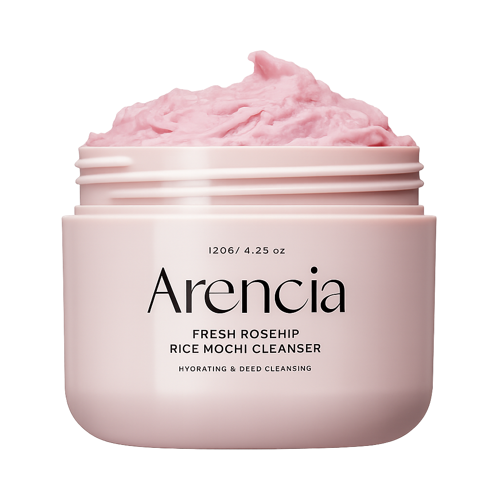 Arencia - Fresh Rosehip Rice Mochi Cleanser | Limpiador Facial 120 g