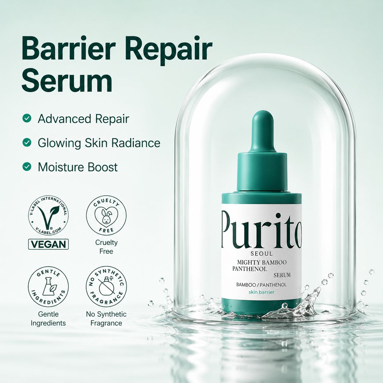 Purito SEOUL - Mighty Bamboo Panthenol Serum | 30 ml