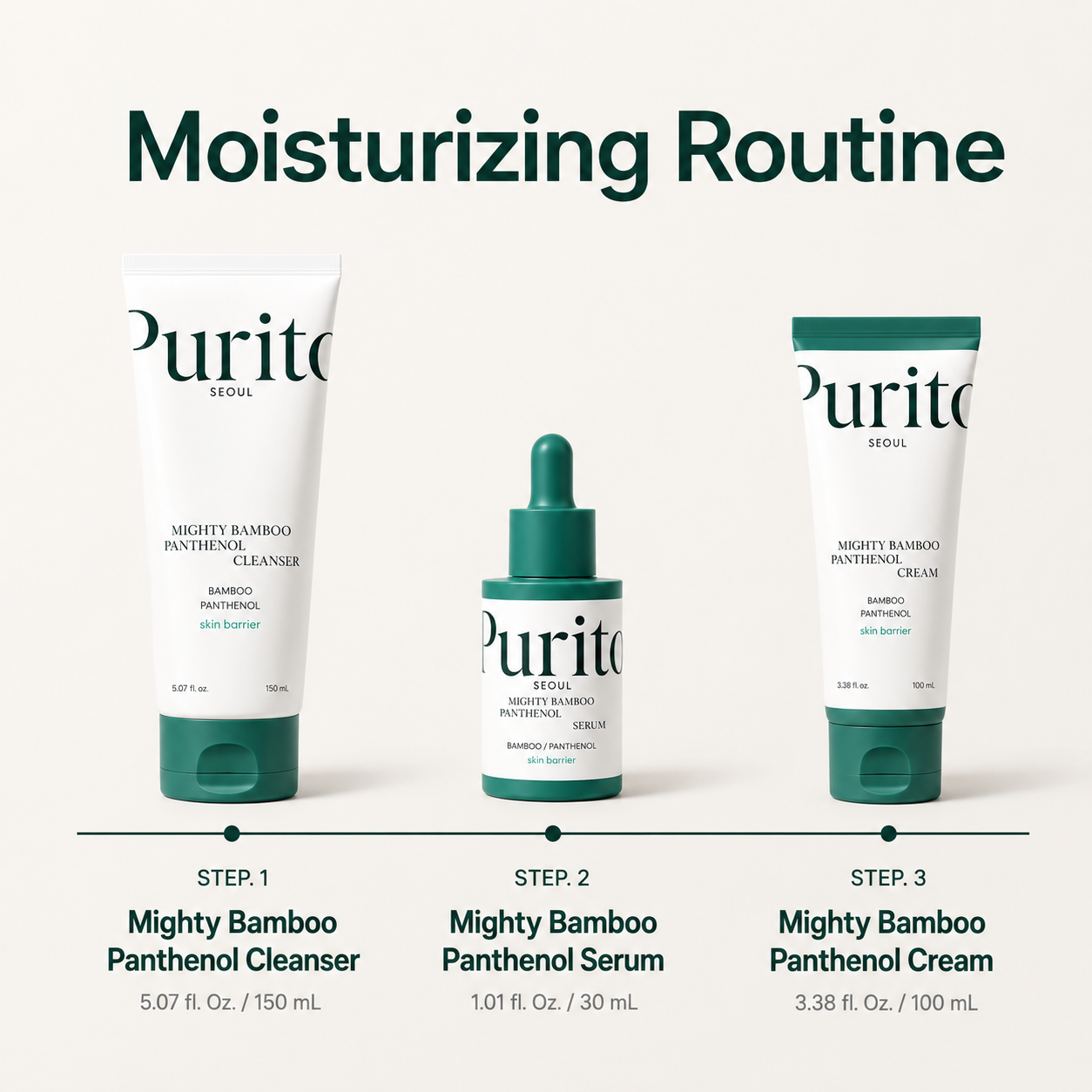 Purito SEOUL - Mighty Bamboo Panthenol Serum | 30 ml
