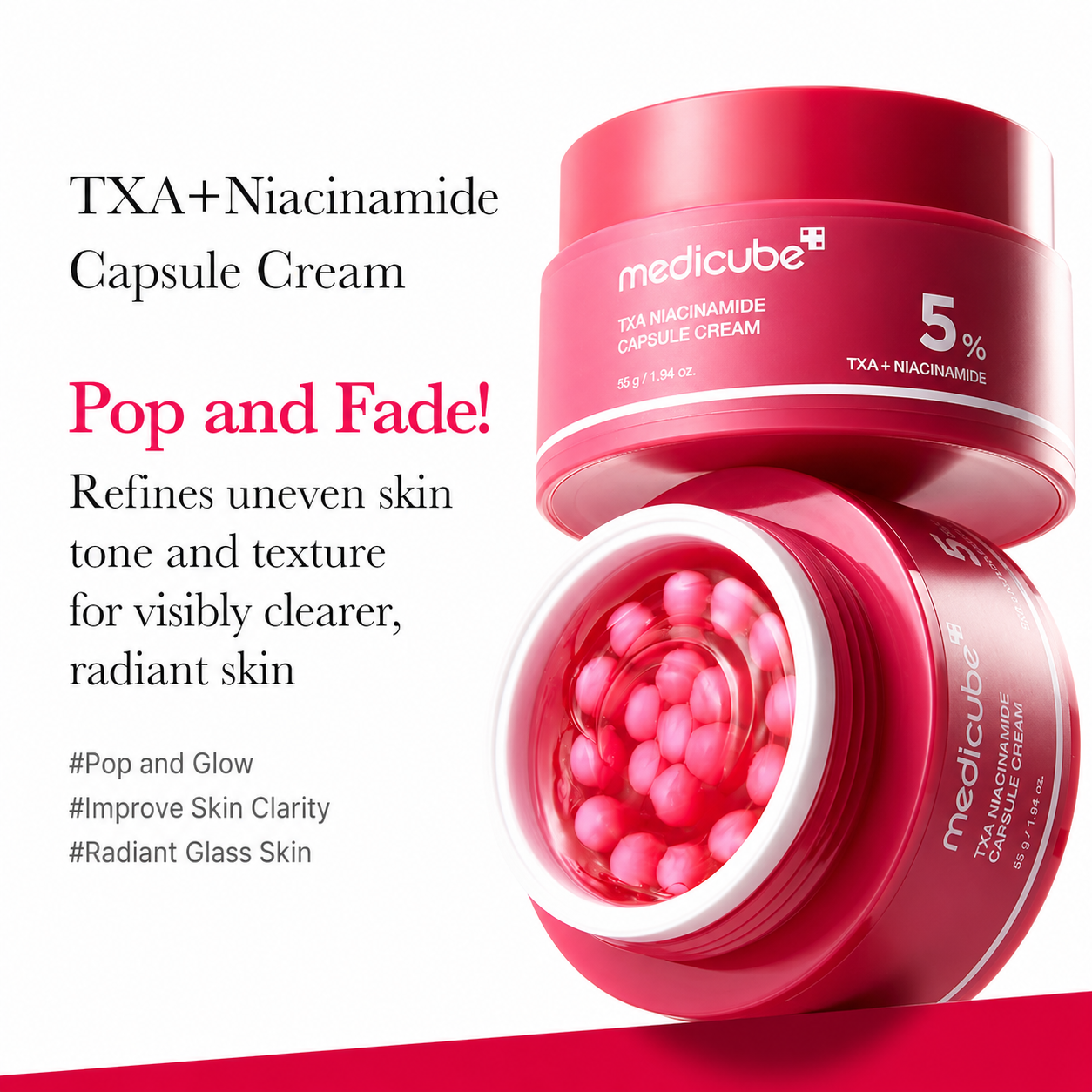 medicube - TXA Niacinamide Capsule Cream | Crema 50 g