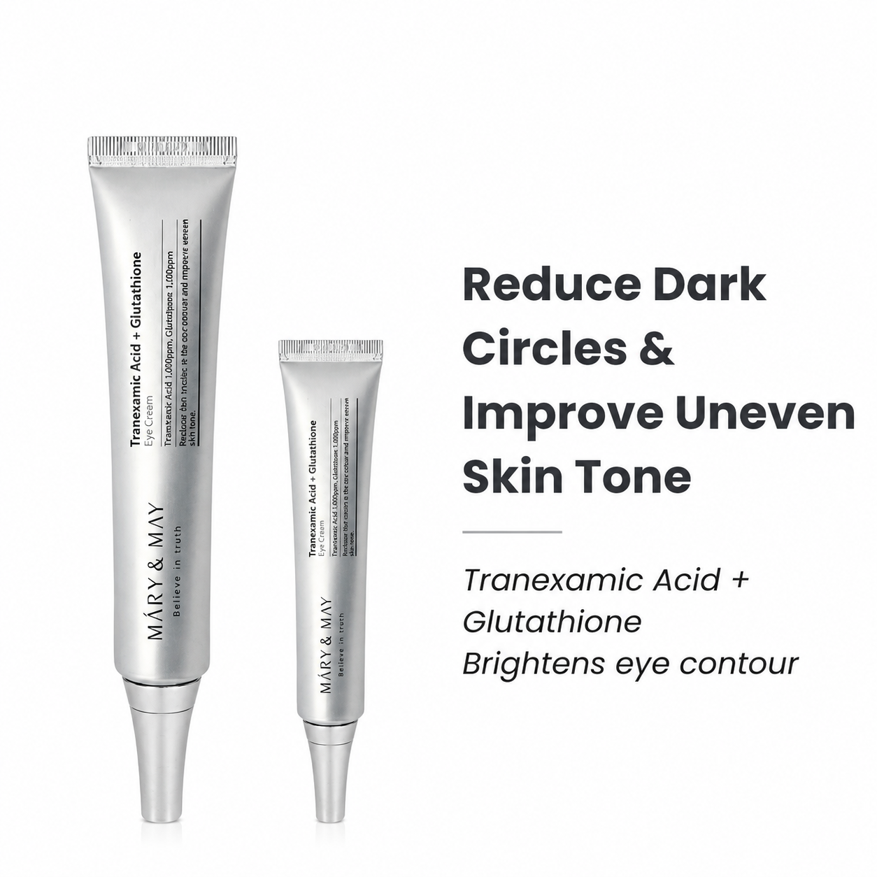 Mary&May - Tranexamic Acid + Glutathione Eye Cream | Contorno de ojos 30 g