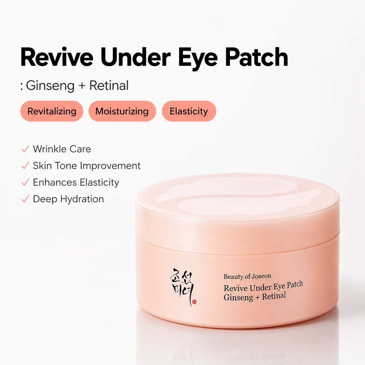 Beauty of Joseon - Revive Under Eye Patch | Parches para ojos 60 parches