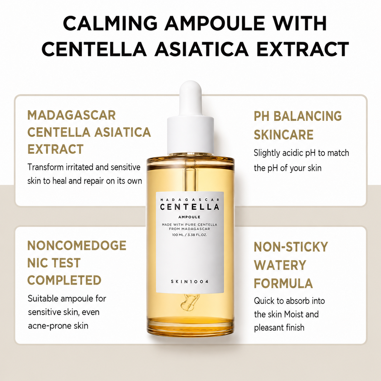 SKIN1004 - Madagascar Centella Ampoule | Ampolla 55 ml