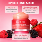 LANEIGE - Lip Sleeping Mask EX Berry | Mascarilla para labios 20 g