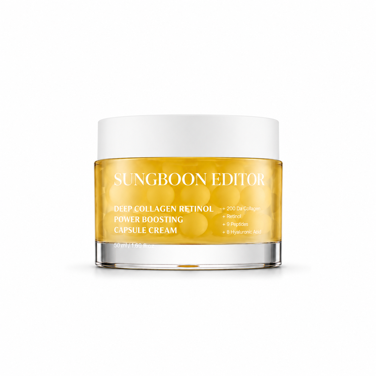SUNGBOON EDITOR - Deep Collagen Retinol Power Boosting Capsule Cream | Crema 50 ml