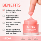 NIDA - Overnight Lip Mask | Mascarilla para labios 20 g