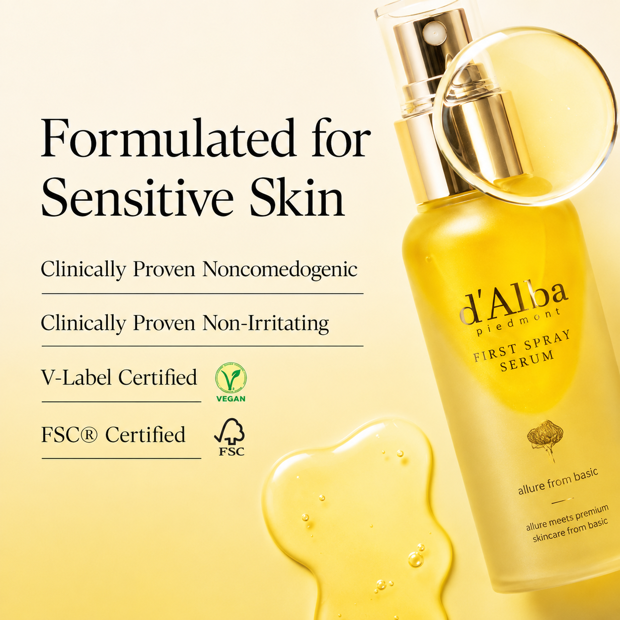 d'Alba - White Truffle First Spray Serum Mini | 50 ml