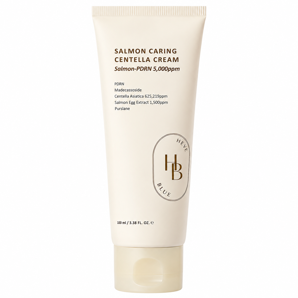 HEVEBLUE - Salmon Caring Centella Cream | Crema facial con PDRN de Salmón 100 ml