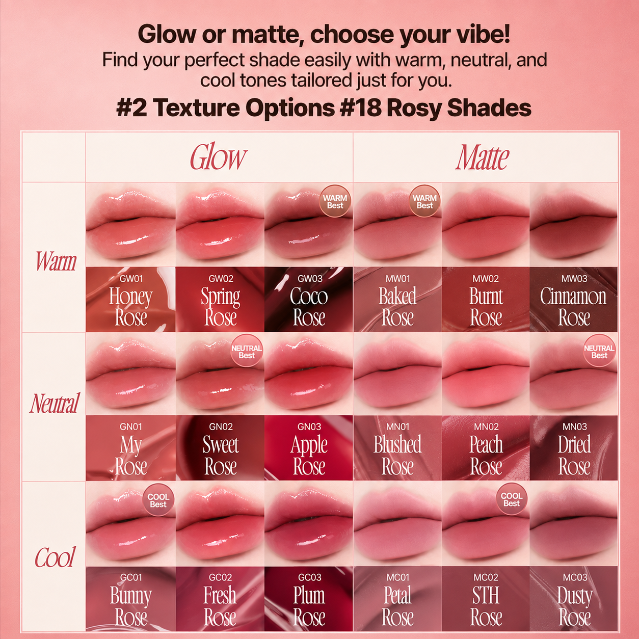 fwee - Rose Obsession Stay-Fit Lip Tint