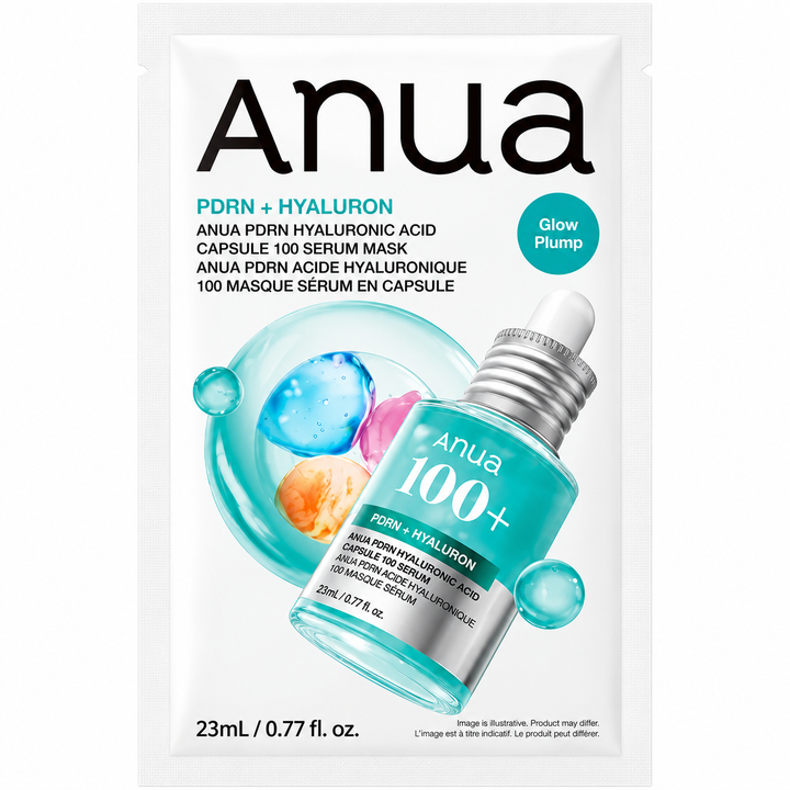 Anua - PDRN Hyaluronic Acid Capsule 100 Serum Mask | Mascarilla facial 1 pieza