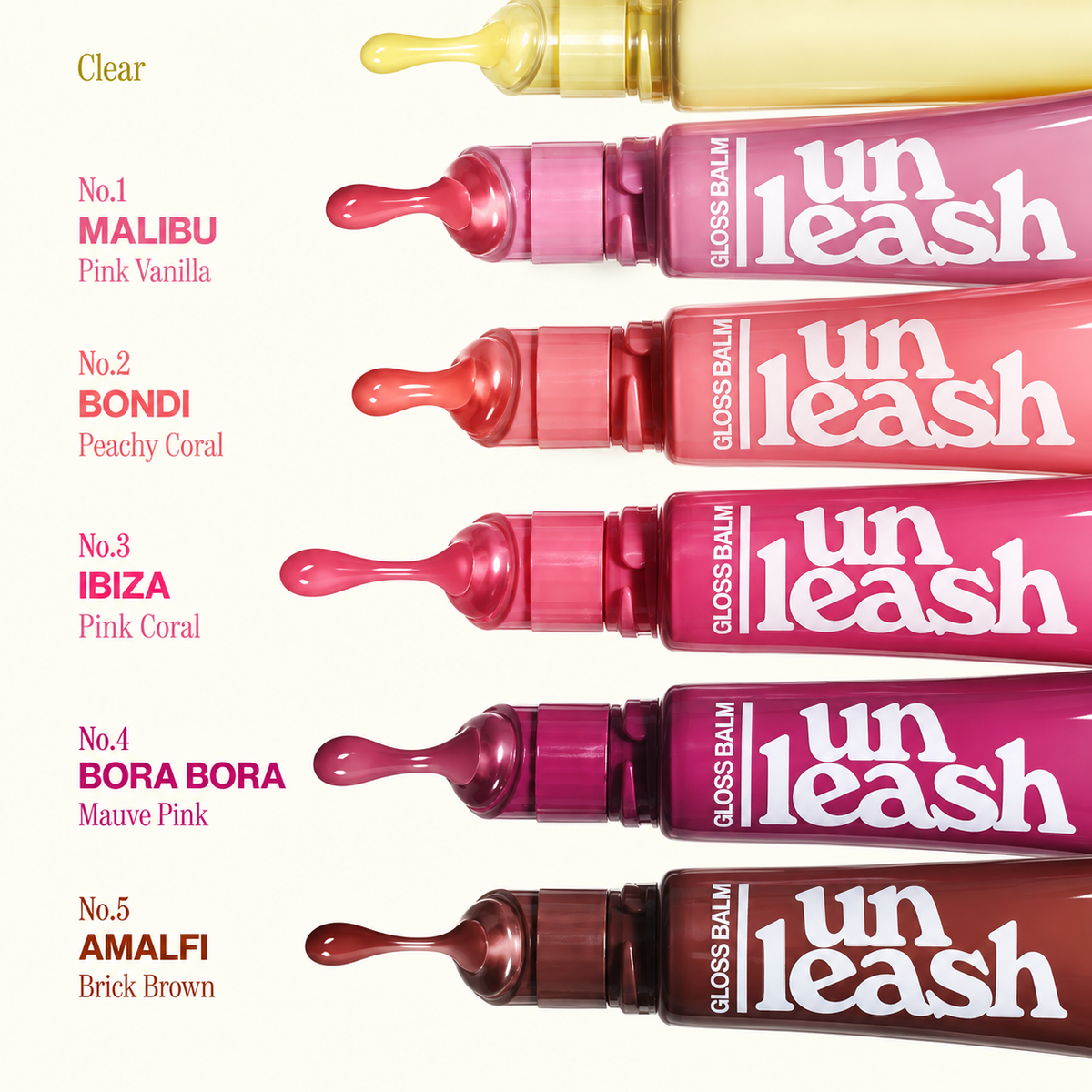 UNLEASHIA - Sunset Dazzle Gloss Balm | Brillo labial