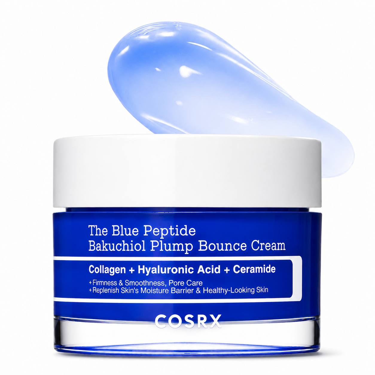 COSRX - The Blue Peptide Bakuchiol Plump Bounce Cream | Crema Rejuvenecedora 50 ml