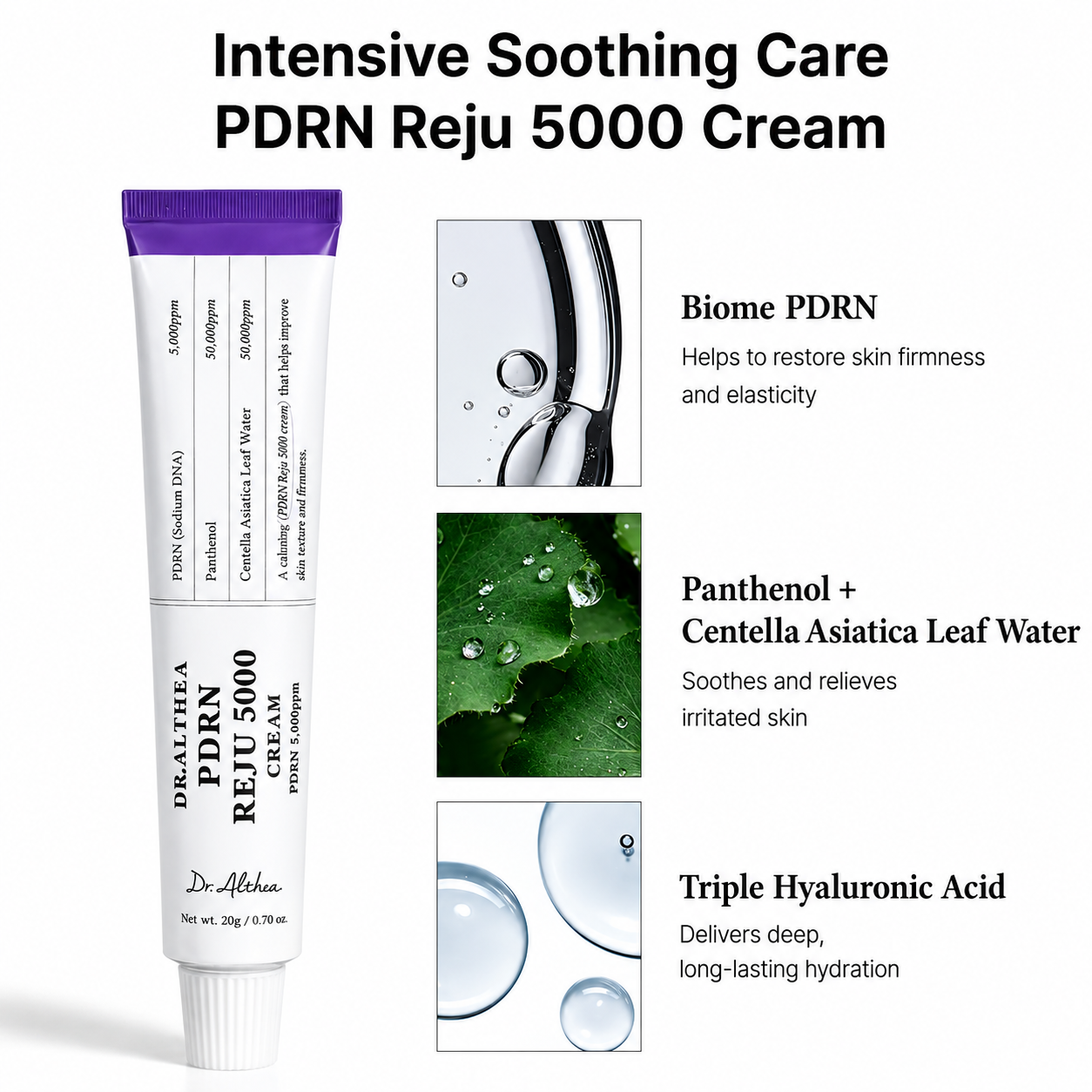 Dr. Althea - PDRN Reju 2000 Cream | Crema Rejuvenecedora 20 g