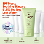 Tage - Soothing Daily Sun Fluid | Bloqueador solar 50 ml