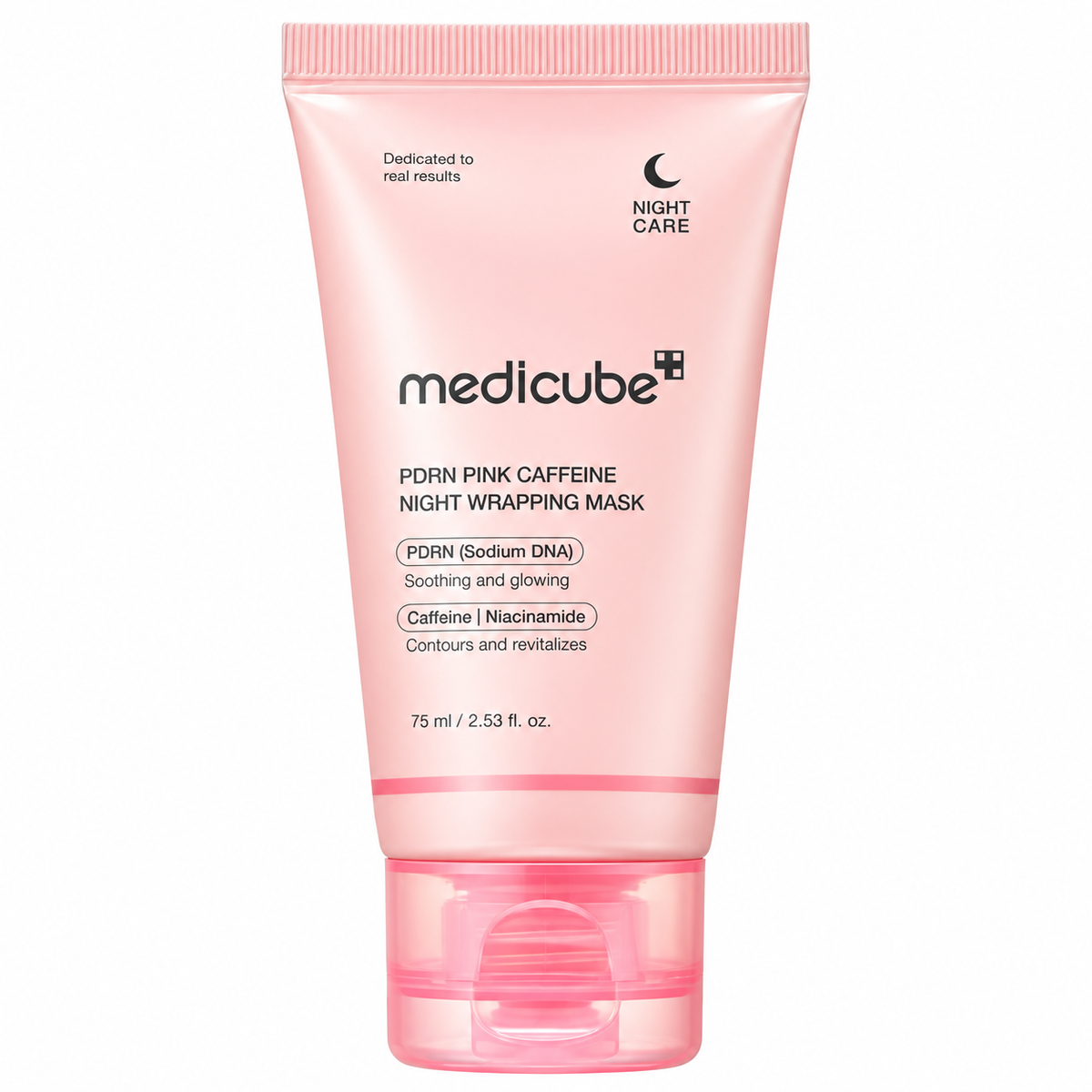 medicube - PDRN Pink Caffeine Night Wrapping Mask | Mascarilla facial 75 ml