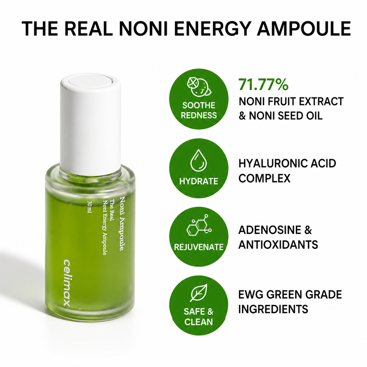 Celimax - The Real Noni Energy Ampoule | Ampolla 30 ml