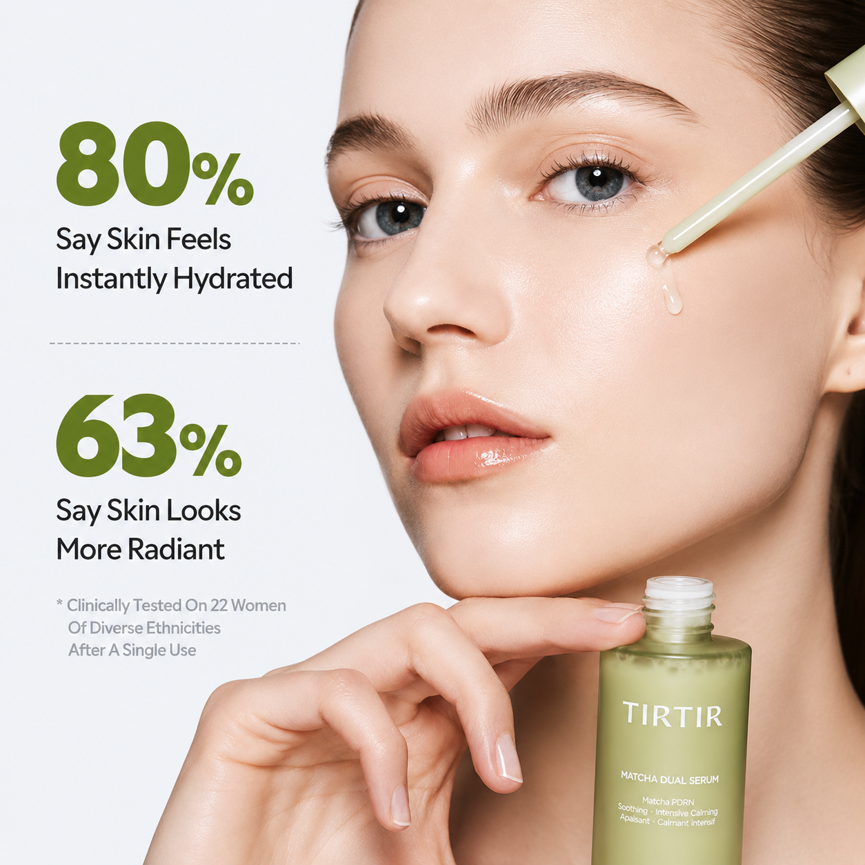 TIRTIR - Matcha Dual Serum | 50ml