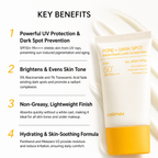 Celimax - Pore+ Dark Spot Brightening Care Sunscreen | Protector solar 50 ml