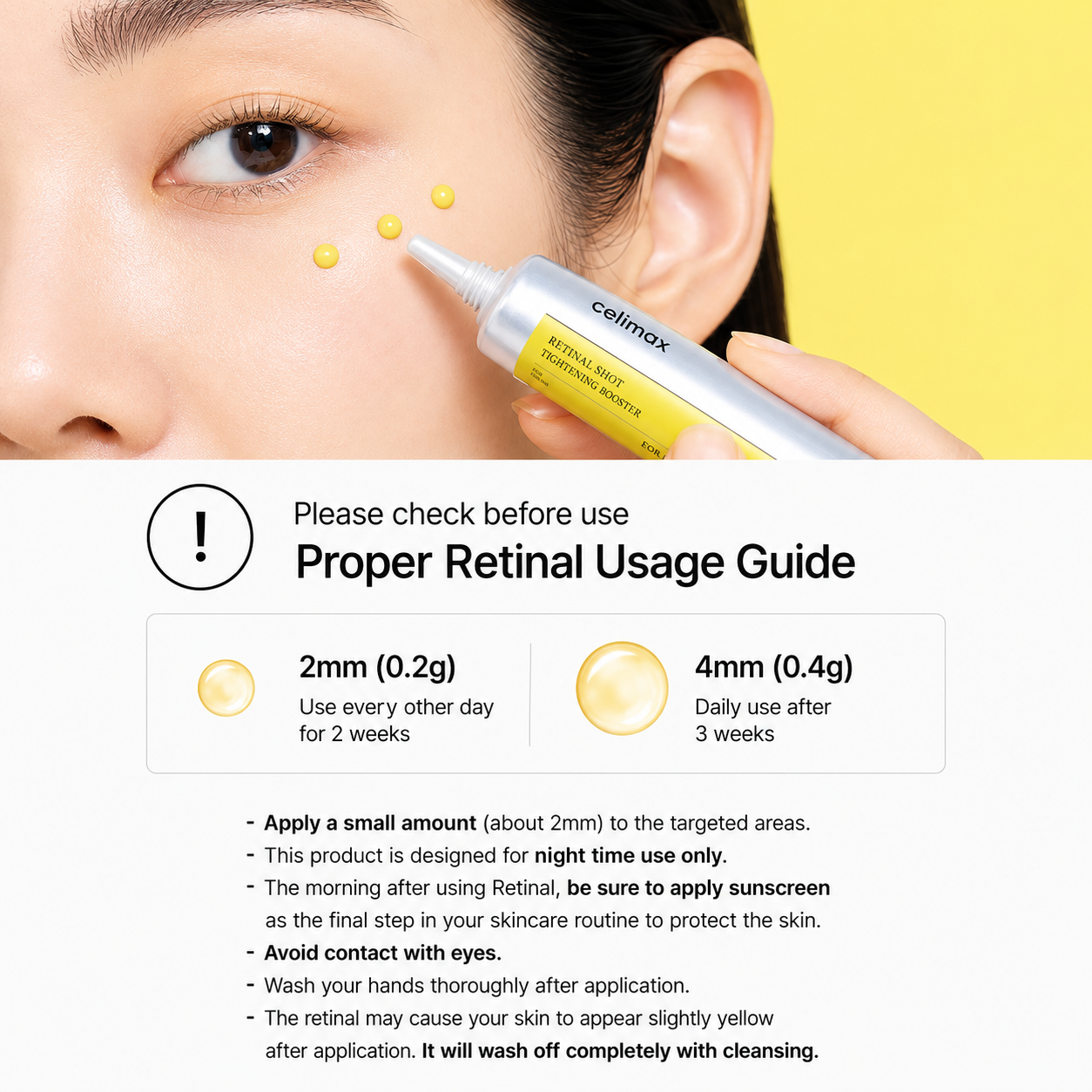 Celimax - The Vita-A Retinal Shot Tightening Booster | Sérum 15 ml