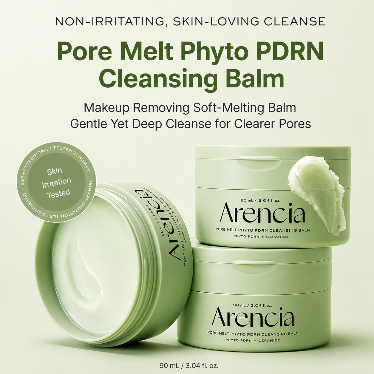 Arencia - Pore Melt Phyto PDRN Cleansing Balm 90ml | Bálsamo para limpieza con PDRN
